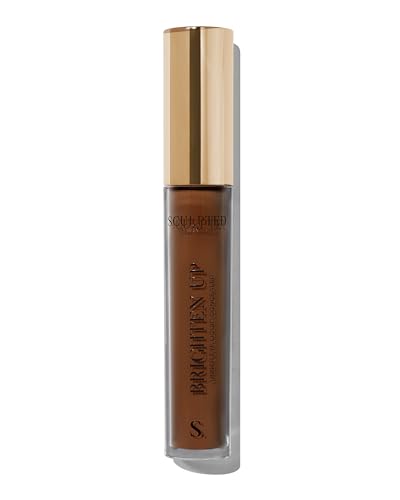 Brighten Up Under Eye Concealer from Sculpted by Aimee (Coffee) - 5ml Light Coverage Mineral Liquid Makeup Concealer for Hydrating Delicate Skin & Dark Circles with Niacinamide and Hyaluronic Acid — image 1