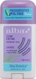 Alba Botanica Clear Enzyme Deodorant Stick-Lavender-2 oz, 2 pk