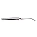 Iumer Hongxin Bent Cross Lock Tweezer Self Close Holding Tweezer DIY Jewelry Hobby Craft Tool