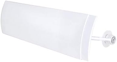Puyujin Air Conditioner Deflector Air Diverter Air Conditioning Air Deflector AC Deflector Retractable Anti-wind Baffles Confinement Windshield Shield Wind Guide (Not Included Air Conditioner) (White)