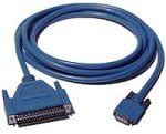Cisco CAB-SS-449MT= Cable Adapter (Smart Serial 26 Pin Connector / DB37 Male, Blue)
