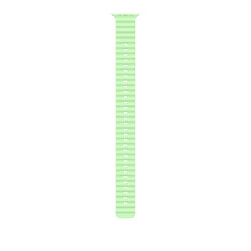 Apple Watch Band - Ocean Band Extension - 49mm - Neon Green - Extra Large