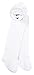 Lilax Baby Girl's Basic Solid Cotton Footed Tights 0-6M White
