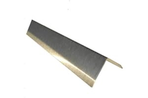 RETAIL SPECIALTY INC. Stainless Steel 2" x 2" Corner Guards, pack of 10, includes adhesive