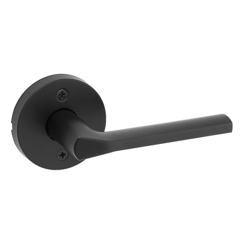 Kwikset Lisbon Dummy Door Handle, Round Single Sided Lever for Closets, French…