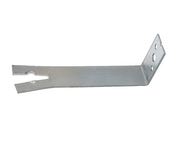 BPC Fixings Galvanised Frame Cramp 10-Piece Set, 150 mm Length x 50 mm Width