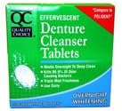 Quality ChoiceDENTURE CLEANS TAB (POLIDEN 40TB