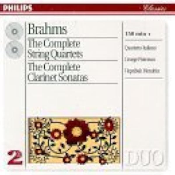 【中古CD】Brahms;String Quartets / Clarinet Quintet／Brahms/Lener String/Draper/ブラームス Johannes Brahms, Carl Maria von Weber, Tokyo String Quartet