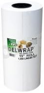 12" x 1000' White Wet Wax Paper Roll - 1 per case