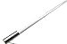 Marine VHF Antenna with ProConnect (5ft) Durable Ultra-High Grade Fiberglass Over Solid Brass (6 dBi) 156-162 MHz (White)