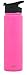 Simple Modern 22 Ounce Summit Water Bottle - Stainless Steel Tumbler Metal Flask +2 Lids - Wide Mouth Double Wall Vacuum Insulated Pink Leakproof -Malibu