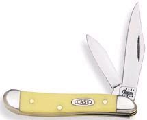 Case Cutlery 00030 3220 Cv Yellow Handle Peanut