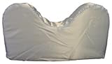Satin Style Saver Pillow With Neck Cut-out * Blue