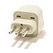 VCT VP-107AW International Travel Grounded Adapter Plug for Italy Converts USA & European Plug to Italy Plug