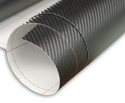 Black Carbon Fiber 3d Professional Grade Wrap Vinyl Film