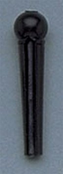 Allparts Plastic Bridge Pins Black