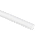 uxcell a16031400ux0195 8 mm x 12 mm Silicone Translucent Tube Water Air Pump Hose Pipe, 16' Long, 0.31 inches ID