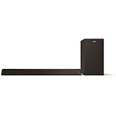 Philips B7305 2.1 Channel 300 Watts Dolby Audio Performance Soundbar Speaker with Wireless Subwoofer, HDMI ARC (TAB7305)