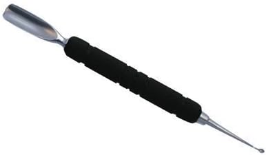 Bywabeé Rubber Coated Grip Cuticle Pusher