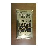 1994 Fleer Marvel Masterpieces Jumbos - 6 pack lot - look for GOLD HOLOFOIL Inserts
