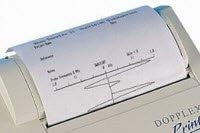 12126322 Paper Thermal F/doppler MD2 10 Per Case sold as Case Pt# ACC14 by Huntleigh Technology Inc