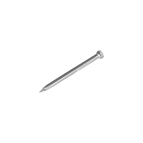 Merriway BH03598 (100g) Veneer Moulding Pins Bright Finish, 15mm (5/8 inch) - Pack of 100g