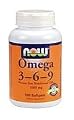 Now Foods, Omega 3-6-9 1000 mg