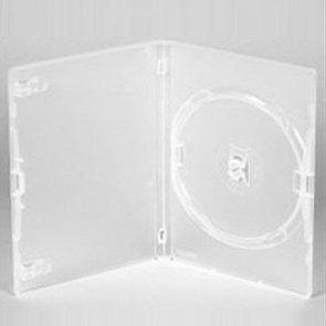 Vision Media 10 X Amaray Clear Single DVD/CD/BLU RAY Case -