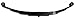 Southwest Wheel 4-Leaf Double Eye Trailer Leaf Spring (1750 lbs) primary