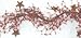 CWI Pip Berry Garland - 40 Inch - Artificial Garland for Mantle, Arch, Table, and Entryway - Burgundy