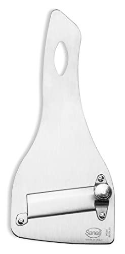 Sanelli, SAN-SLICE Truffle Cutter, Professional Cutter with Cutting Regulator, Satin Finish, Smooth Blade, Stainless Steel