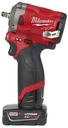 M12 FUEL Stubby 3/8" Impact Wrench Kit, new