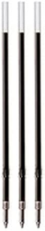 Set of 3 - Refill for Ballpoint Pens - S-7L - Black, 0.7mm