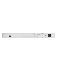 Conmutador Unifi de Ubiquiti Networks con 8 puertos, PoE gestionado, conmutador gigabit con puertos SFP, 150 W (US 8 150 W), Blanco