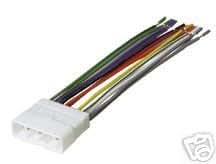 Amazon.com: Stereo Wire Harness Isuzu Rodeo 98 99 00 01 2000 (car radio