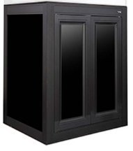 Innovative Marine Nuvo Fusion Lagoon 50 AIO Gallon APS (Aluminum Profile Series) Aquarium Stand – Matte Black