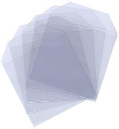 Vision Media® X 50 Plastic Wallets - With Flap for DVD/CD - Made in UK, Single-coloured
