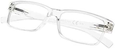 Reading Glasses with Spring Hinge for Men - Ladies Classic Readers