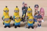 E-busienss Despicable Me 2 Minions Action Figure Doll Toys 10pcs/set Yellow, Free