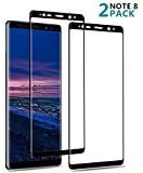 Galaxy Note 8 Screen Protector, Juzihao [Full Coverage][HD Clear][Case Friendly][Anti-Fingerprint] Premium Tempered Glass Screen Protector for Samsung Galaxy Note 8