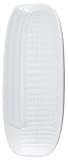 HIC Harold Import Co. HIC Corn Dish, Fine White Porcelain, 9.5-Inches x 4.25-Inches