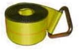 4" X 27' Polyester Winch Strap W/triangle Hook
