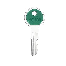 10PCS NG100 Model Heavy Equipment Ignition Keys for