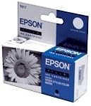 Epson Stylus Color T017401 black Ink Cartridge T017 For 1000 Ics/680/777/Webtv/777I