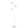 B.K.Licht I Vloerlamp I retro lamp voor binnen I voor woonkamer I industrieel I wit I staande lamp I vintage staande…