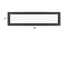 Shed Windows and More Double Pane Black Transom