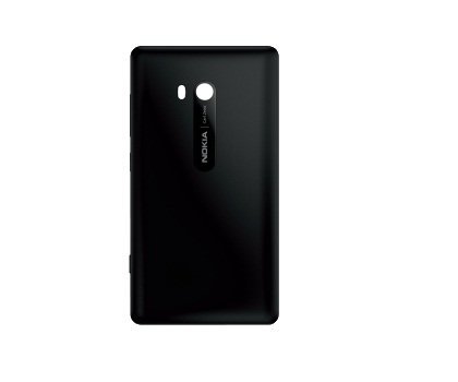 New TMobile OEM Nokia 810 Lumia 4G Black Door Back Cover Battery Door