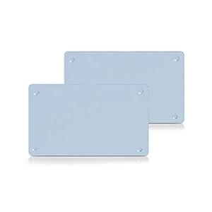 Zeller, 26204, Glazen Snijplank, Set Van 2, 25x15x0,5 cm