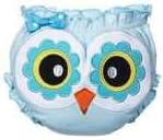 Ganz Owl Baby Bloomer Diaper Cover - Baby Blue Owl Baby Bloomer (Size: 0 to 6 Months) by Baby Ganz