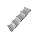 BESTONZON European Style Wine Rack Countertop Plastic Wine Bottle Display Mat Can Easy Stacker Storage Rack for Kitchen (Dark Grey)